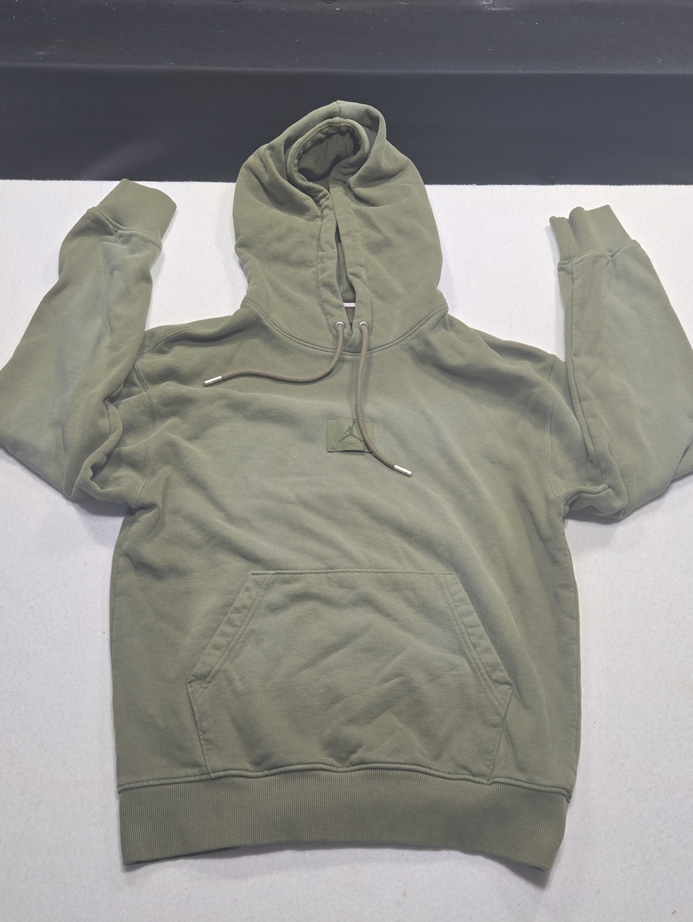 Air Jordan FLIGHT Olive Green Hooded Sweatshirt